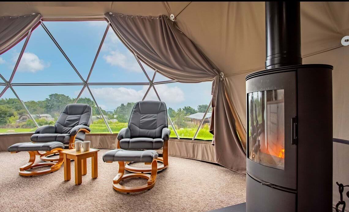 Geodomes Luxury Glamping Brynteg Glamping